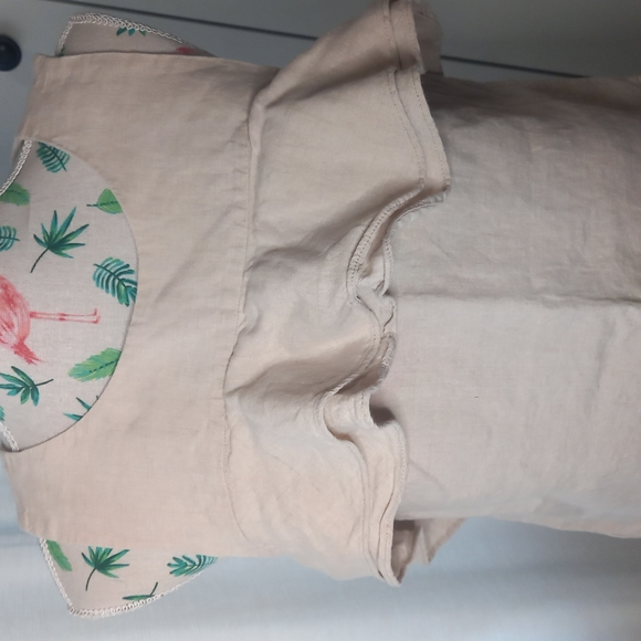 Country Road linen sleeveless top with ruffles (10) - Picture 2 of 5